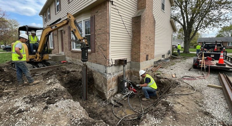 Sinking Foundation Repair