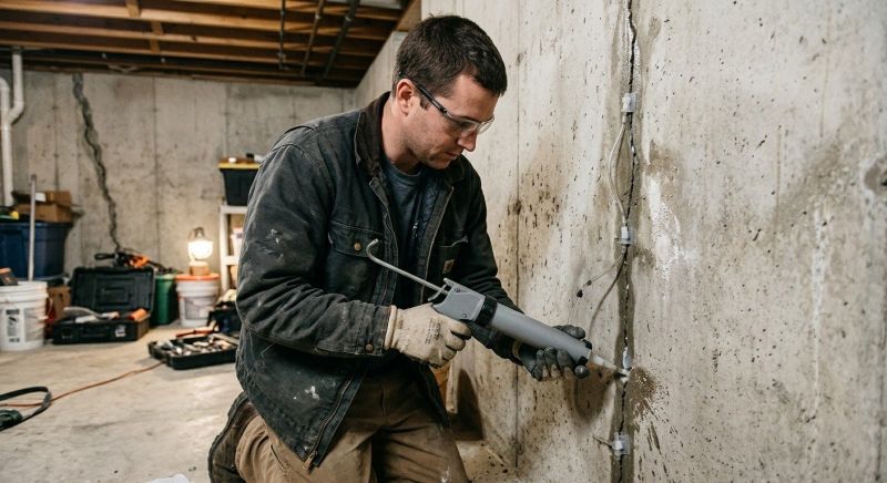 Basement Crack Repair in Walnut Creek, CA