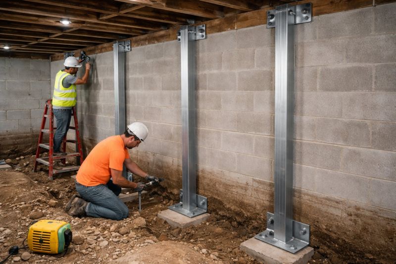 Basement Stabilization in Walnut Creek, CA