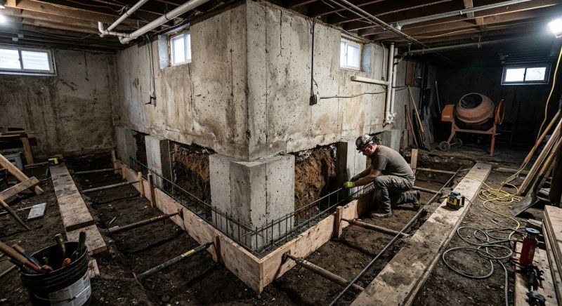 Basement Underpinning in Walnut Creek, CA