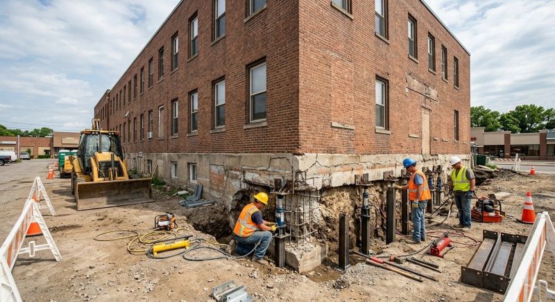 Commercial Foundation Repair in Walnut Creek, CA