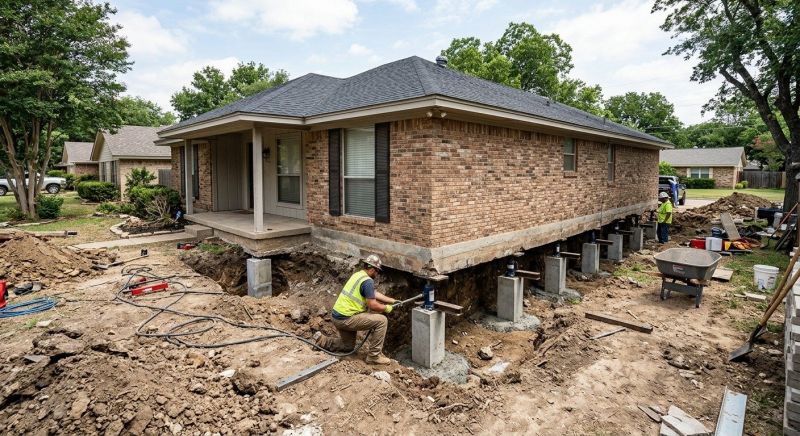 Concrete Foundation Leveling in Concord, CA
