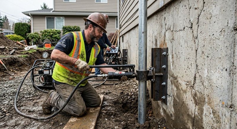 Concrete Foundation Leveling in Livermore, CA