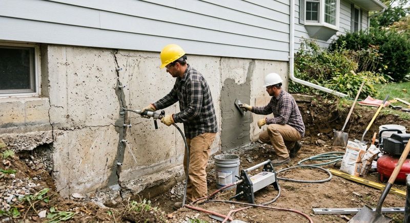 Concrete Foundation Repair in Brentwood, CA