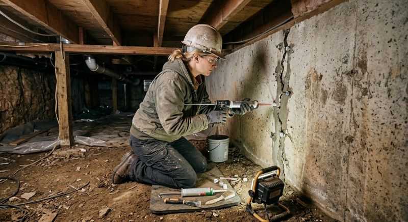 Concrete Foundation Repair in Brentwood, CA