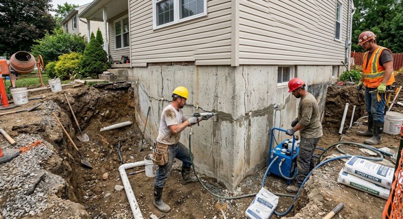Cracked Foundation Repair in Belvedere Tiburon, CA