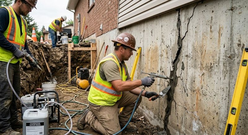 Cracked Foundation Repair in San Ramon, CA