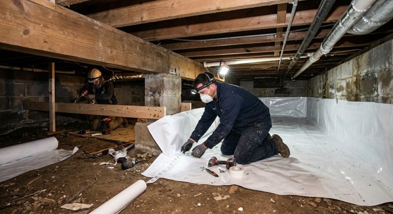 Crawl Space Leveling in Walnut Creek, CA