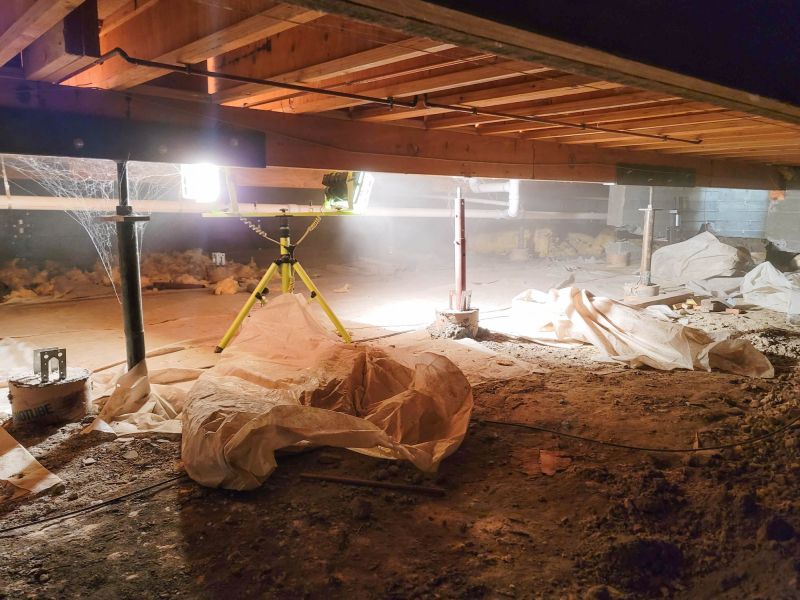 Crawlspace Foundation Repair in Hayward, CA