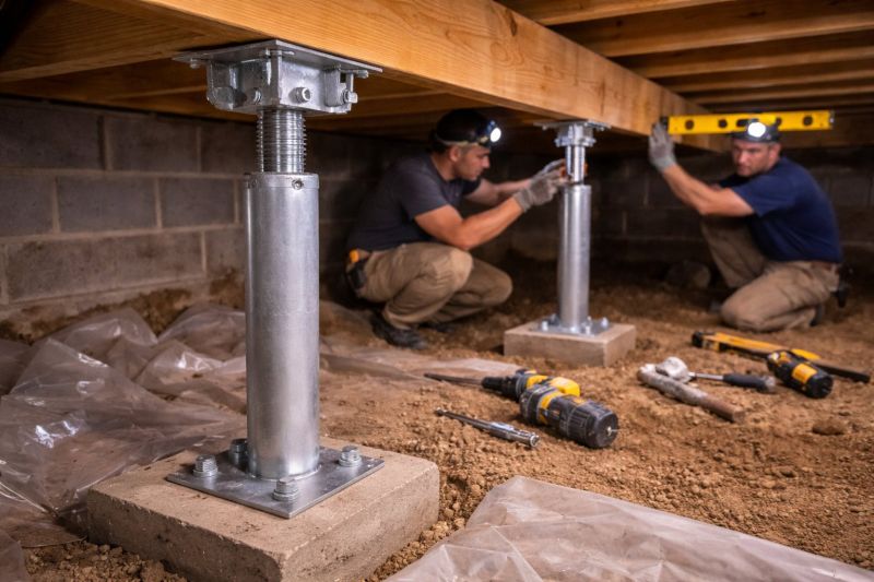 Crawlspace Structural Repair in Walnut Creek, CA