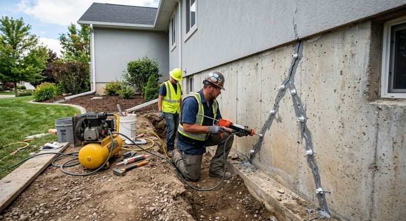 Foundation Crack Repair in Albany, CA