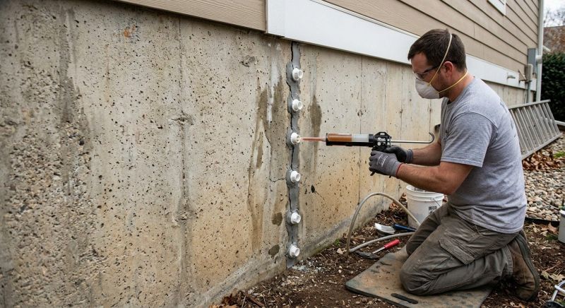 Foundation Crack Sealing in Walnut Creek, CA