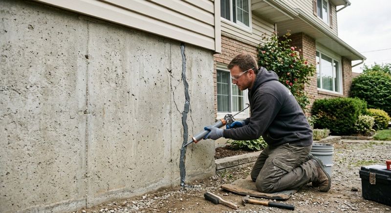 Foundation Crack Sealing in Walnut Creek, CA