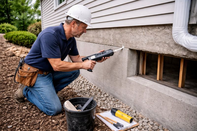 Foundation Crack Sealing in Walnut Creek, CA