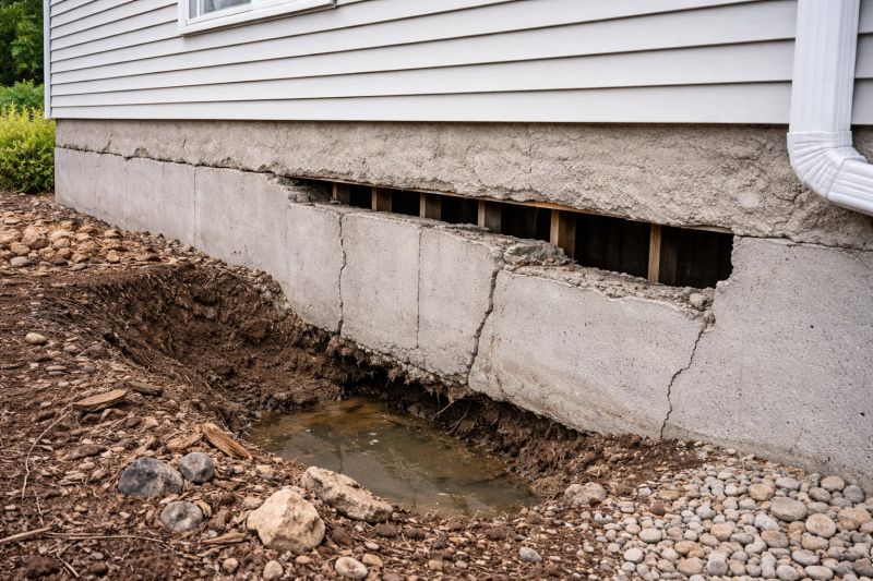 Foundation Damage Repair in El Sobrante, CA