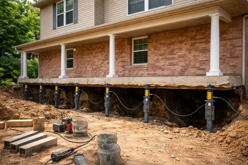 Foundation Jacking in Brisbane, CA