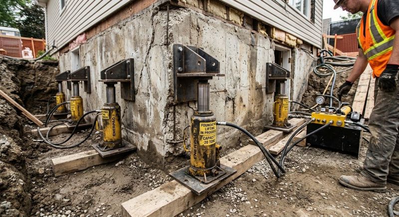 Foundation Jacking in Castro Valley, CA