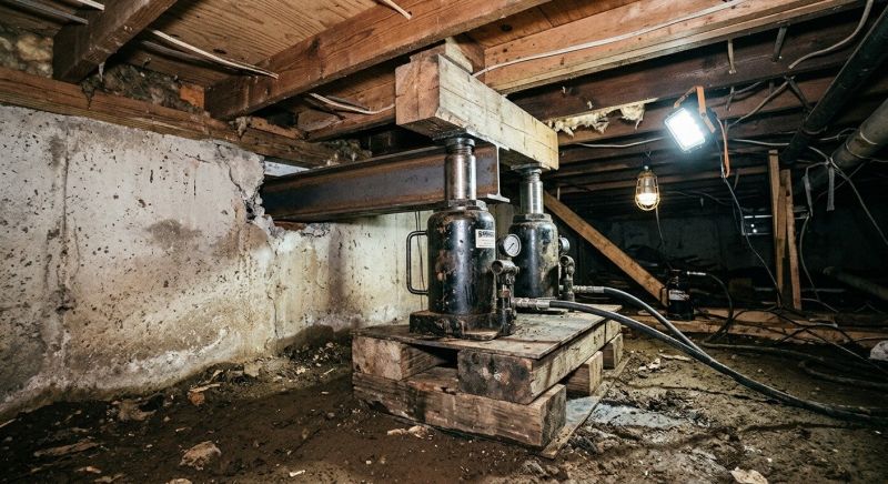 Foundation Jacking in El Sobrante, CA