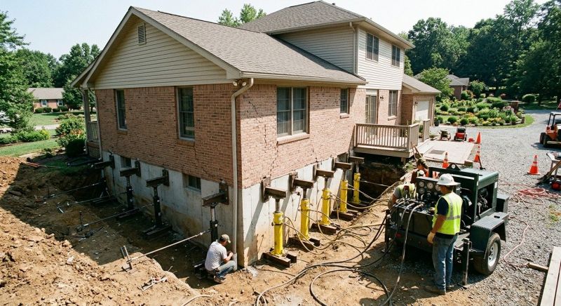Foundation Jacking in Walnut Creek, CA