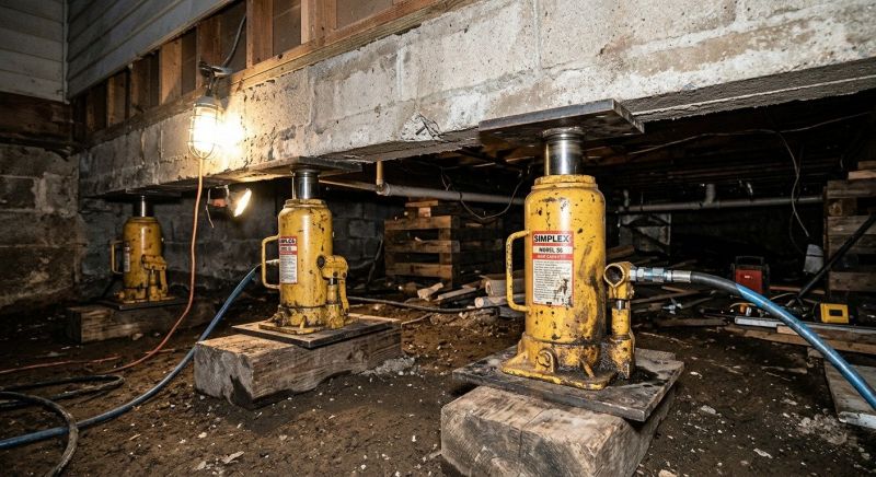 Foundation Jacking in San Ramon, CA