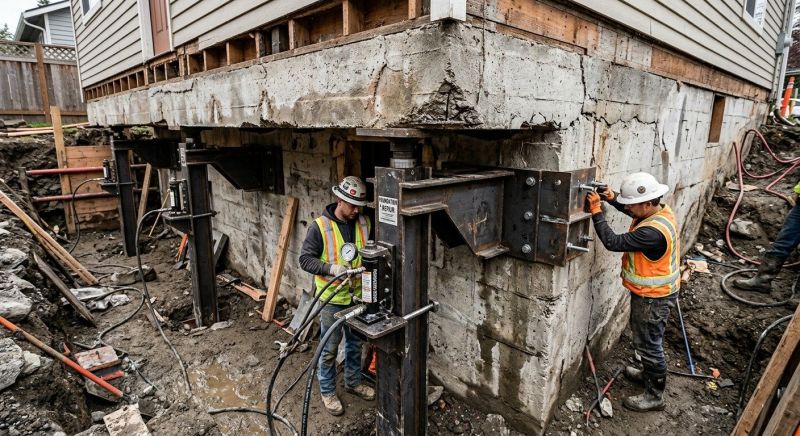 Foundation Lifting in Contra Costa County, CA