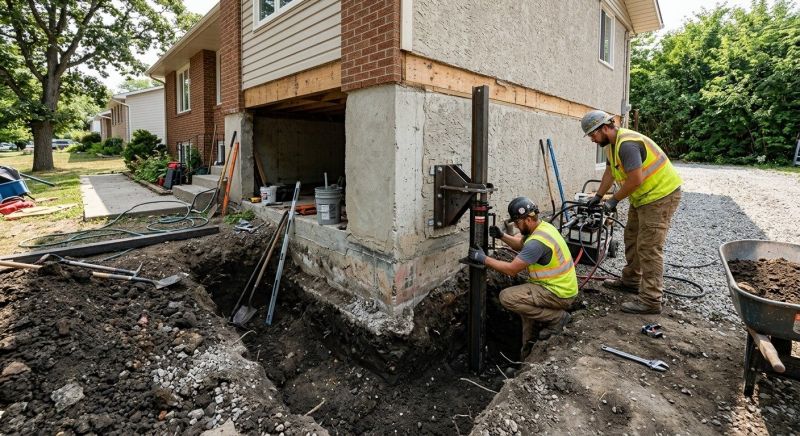 Foundation Pier Repair in Walnut Creek, CA