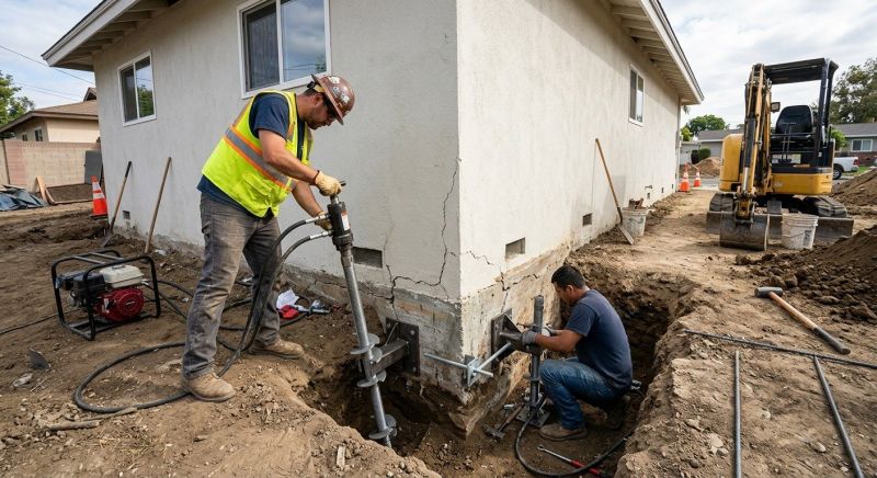 Foundation Stabilizing in Albany, CA