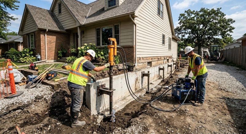 Foundation Stabilizing in Walnut Creek, CA