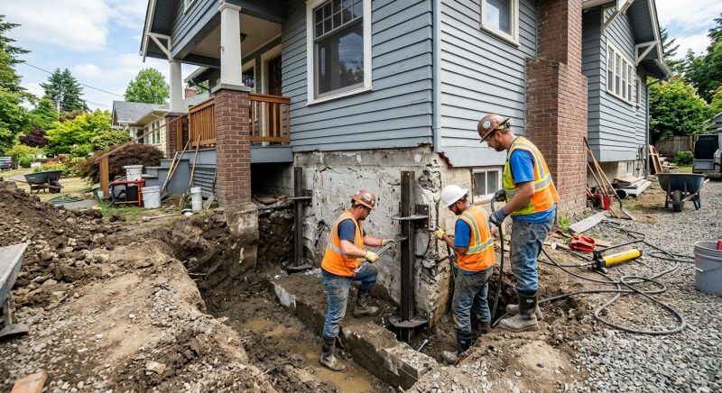 Foundation Structural Repair in Moraga, CA