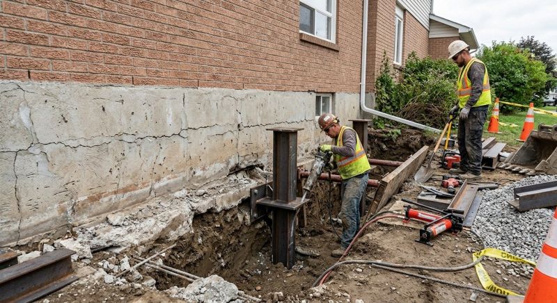 Foundation Structural Repair in Orinda, CA