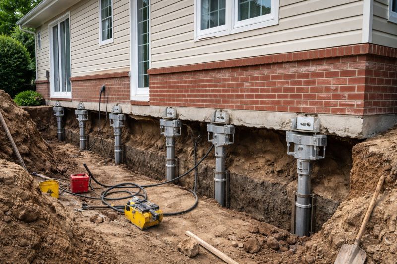 Foundation Underpinning in Walnut Creek, CA