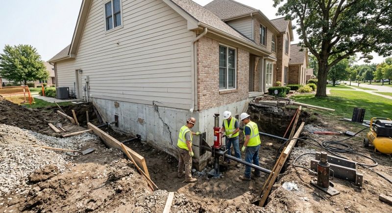 House Foundation Repair in Brentwood, CA