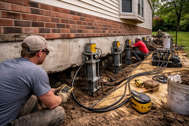 Settling Foundation Service in Travis Afb, CA