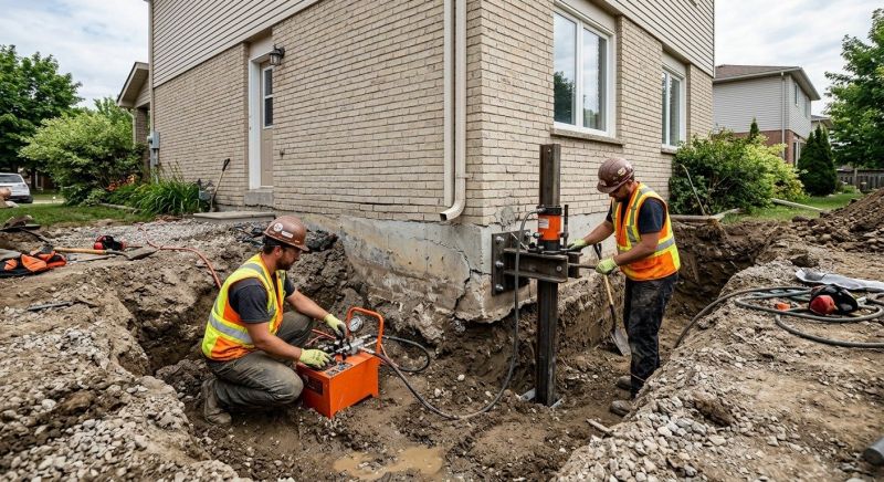 Sinking Foundation Lifting in Walnut Creek, CA