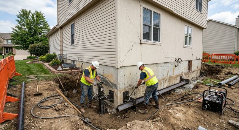 Sinking Foundation Repair in Berkeley, CA