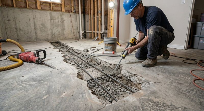 Slab Foundation Repair in Walnut Creek, CA