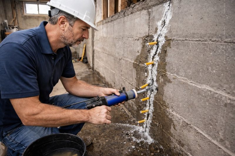 Structural Crack Repair in Walnut Creek, CA