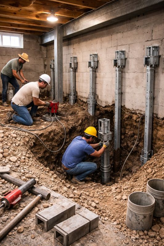 Structural Underpinning in Walnut Creek, CA